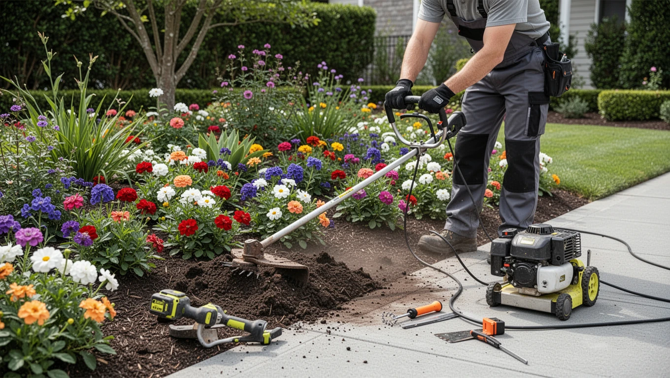 Flower Bed Maintenance